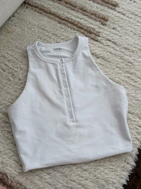Abercrombie & Fitch YPB Snap-Front Exercise Tank